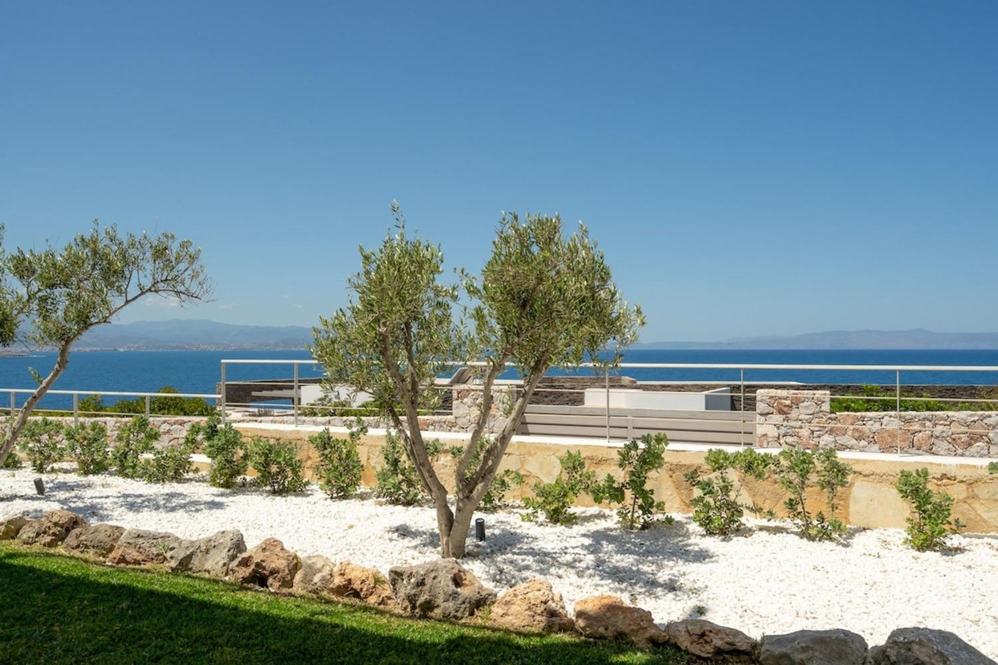 Villa Hemera Ocean View Private Heated Pool Chorafakia Eksteriør billede
